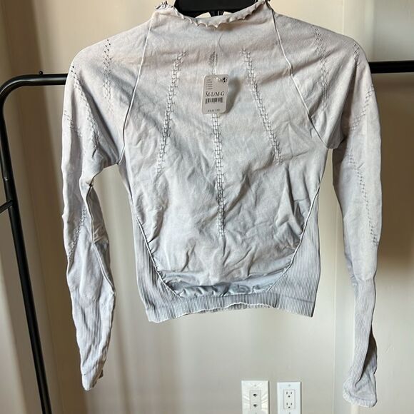 Free People Good Karma High-Neck Layer M/L - Picture 3 of 8